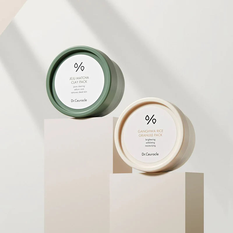 Matcha & Rice Wash-Off Pack Duo