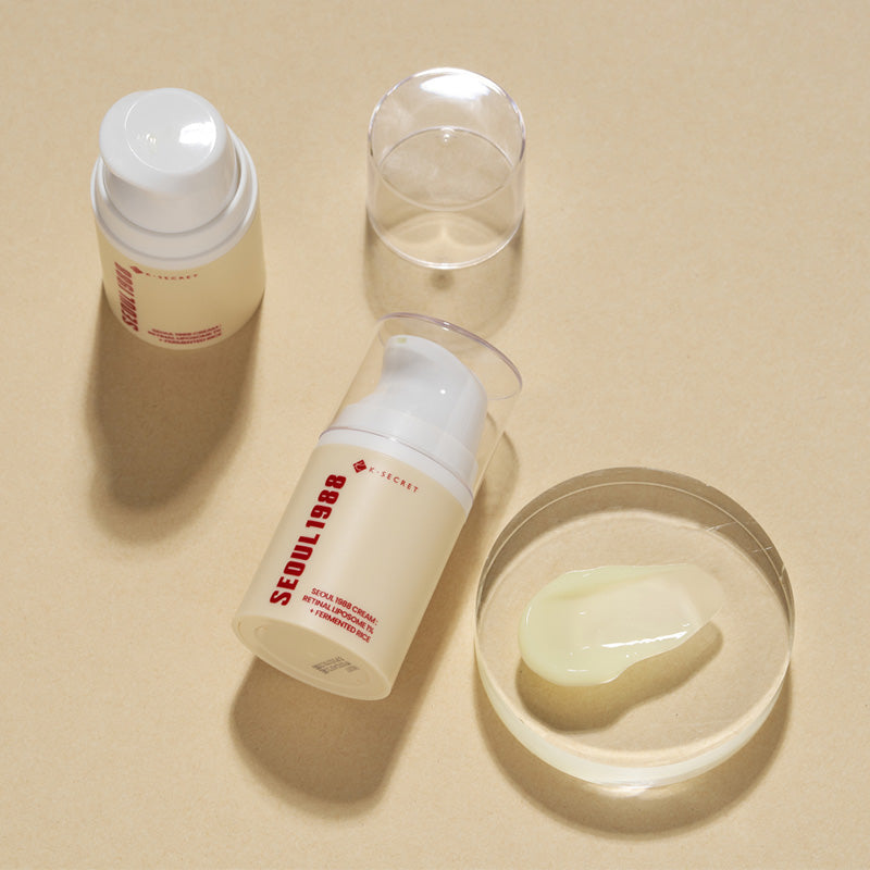 SEOUL 1988 Cream : Retinal Liposome 1% + Fermented Rice