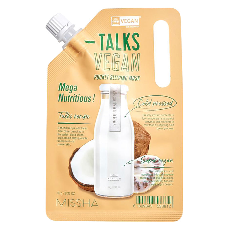 Talks Vegan Squeeze Pocket Sleeping Mask