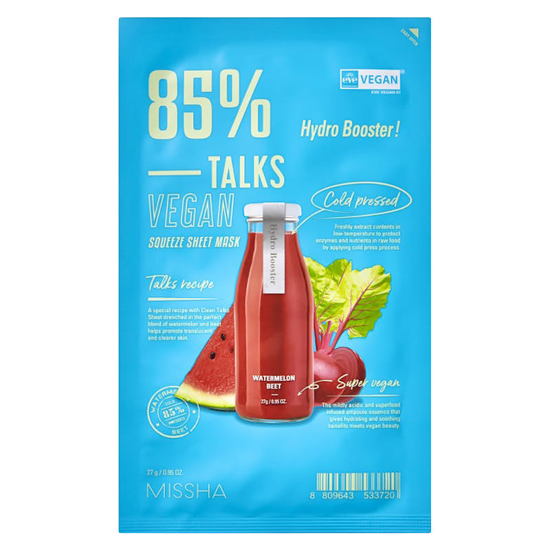 Talks Vegan Squeeze Sheet Mask
