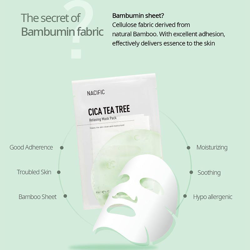 Cica Tea Tree Relaxing Mask