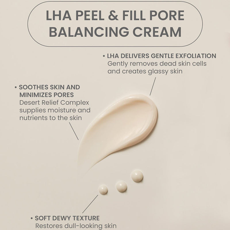 LHA Peel & Fill Pore Balancing Cream