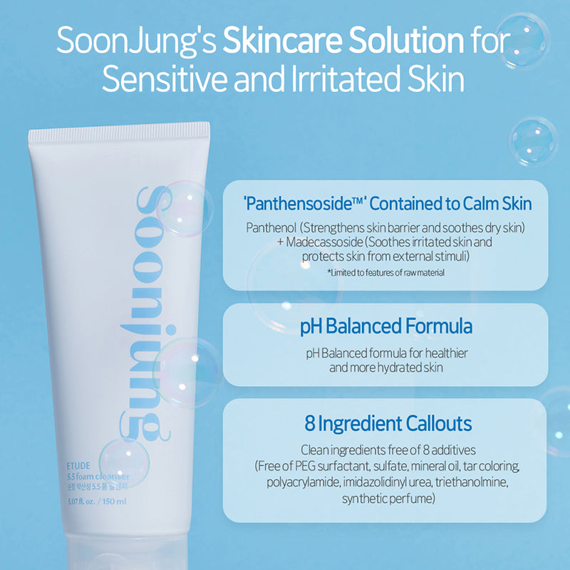 Soon Jung ph 5.5 Foam Cleanser