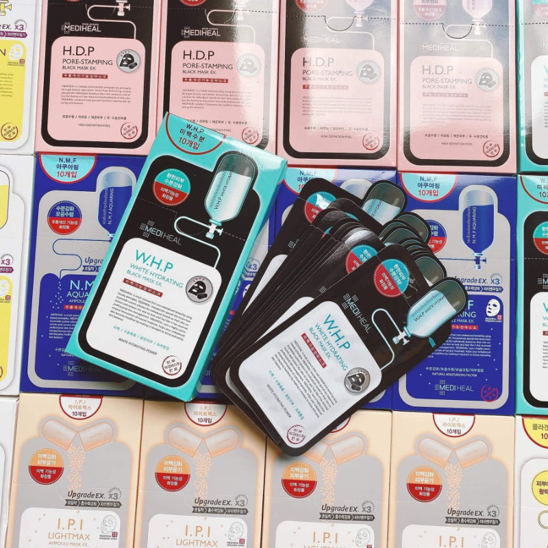  W.H.P White Hydrating Black Mask EX - Korean-Skincare