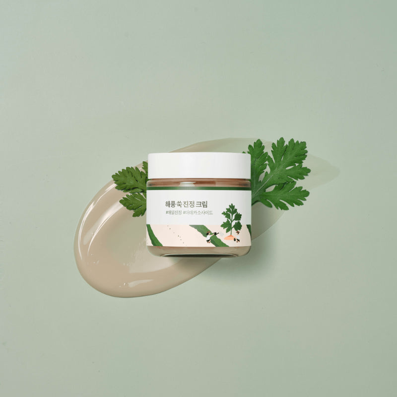 ROUND LAB Mugwort Calming Cream - Korean-Skincare