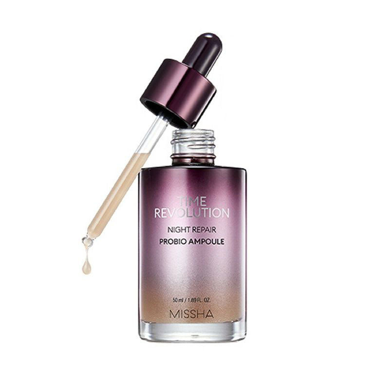 Missha Time Revolution Night Repair Probio Ampoule - Korean-Skincare