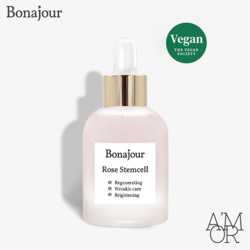 bonajour Rose Stem cell Ampoule - Korean-Skincare