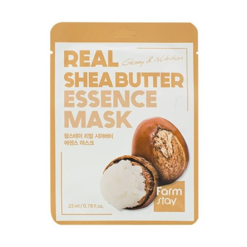 Farm Stay Farm Stay Real Shea Butter Essence Mask - Korean-Skincare