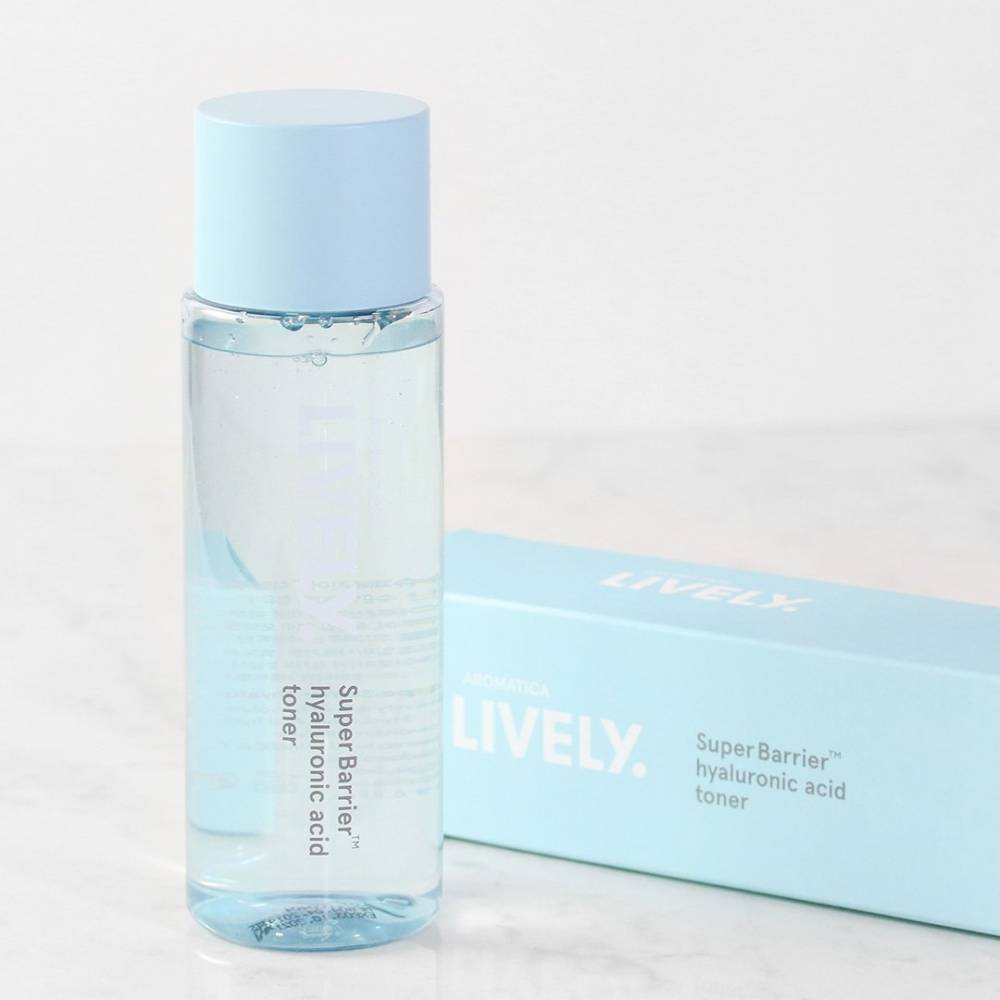Aromatica LIVELY SuperBarrier Hyaluronic Acid Toner - Korean-Skincare