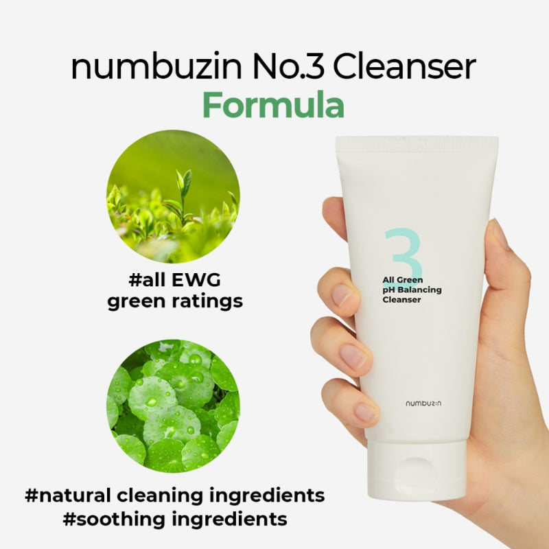 No.3 All Green pH Balancing Cleanser