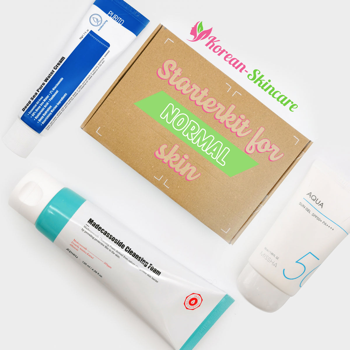 Korean-Skincare Starterkit: For Normal Skin - Korean-Skincare