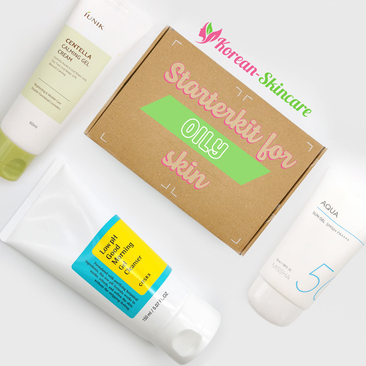 Korean-Skincare Starterkit: For Oily Skin - Korean-Skincare