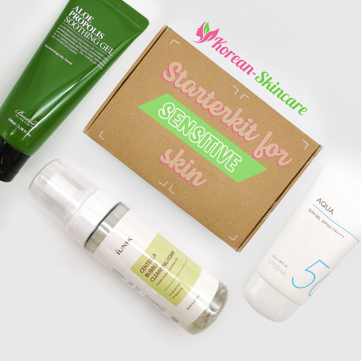Korean-Skincare Starterkit: For Sensitive Skin - Korean-Skincare